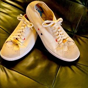 Paul Smith Canvas Leather Sneakers